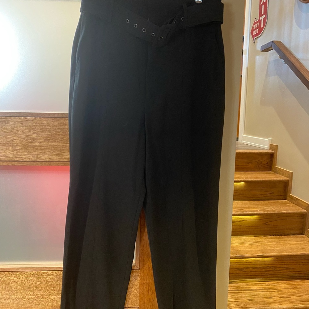 Zara high waisted black pants